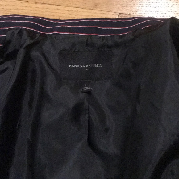 Banana Republic Pinstripe Lightweight Jacket - Picture 8 of 9